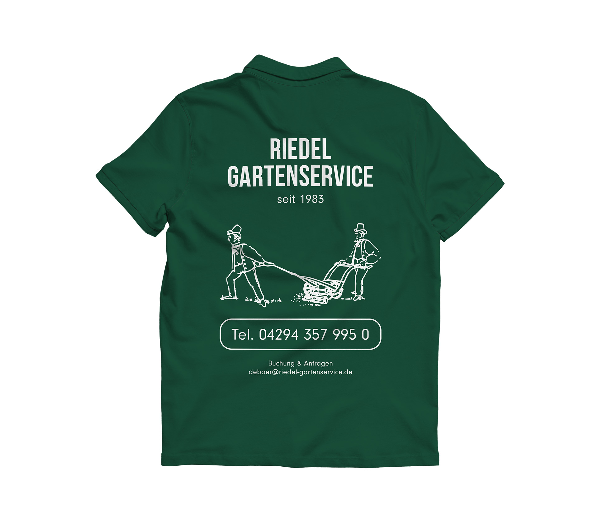 Tshirt Riedel Gartenservice